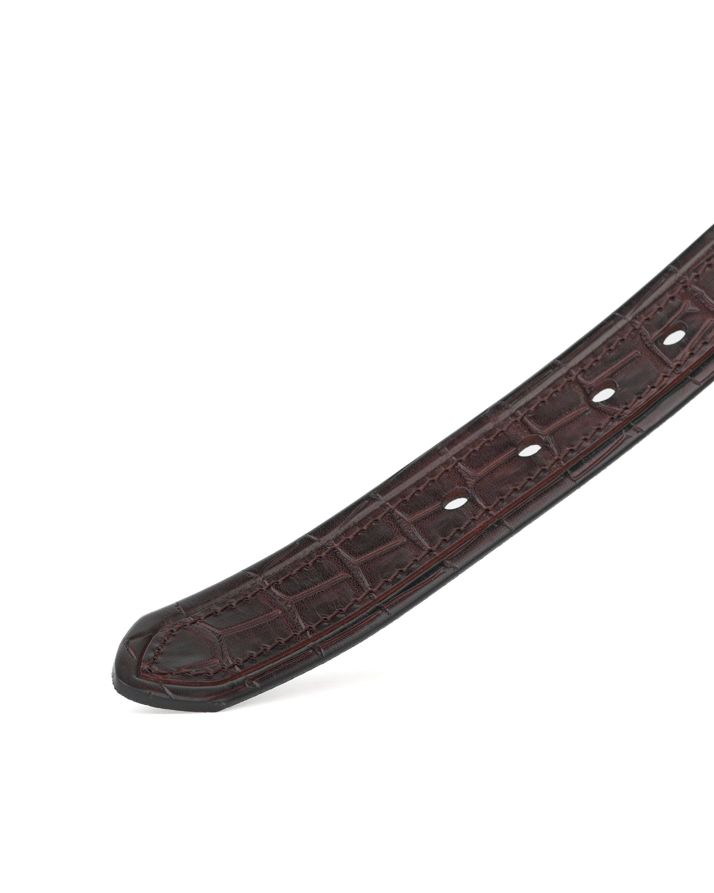 Shalapi Genuine leather belts for men in brown