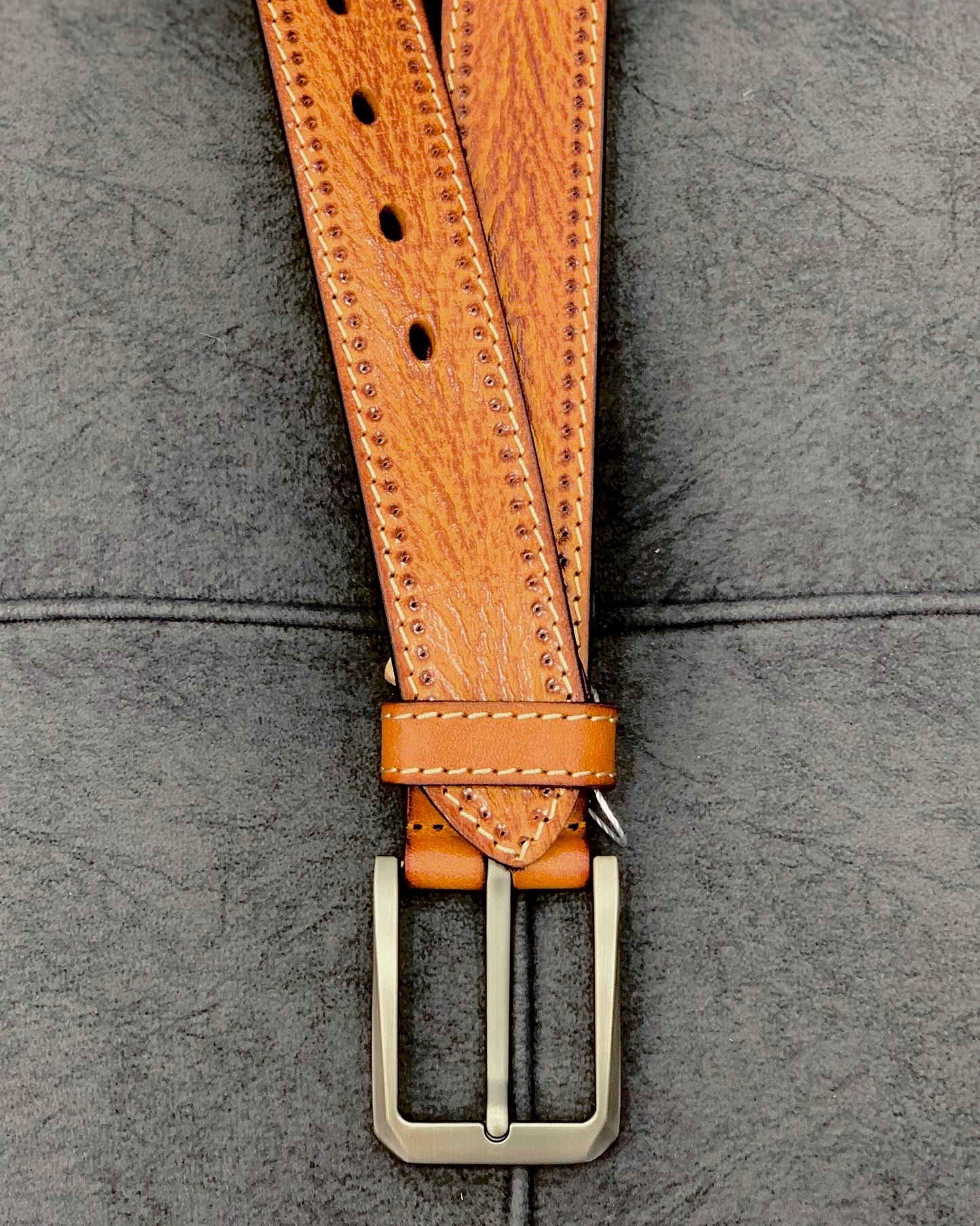 Shalapi Genuine leather belts for men in Camel