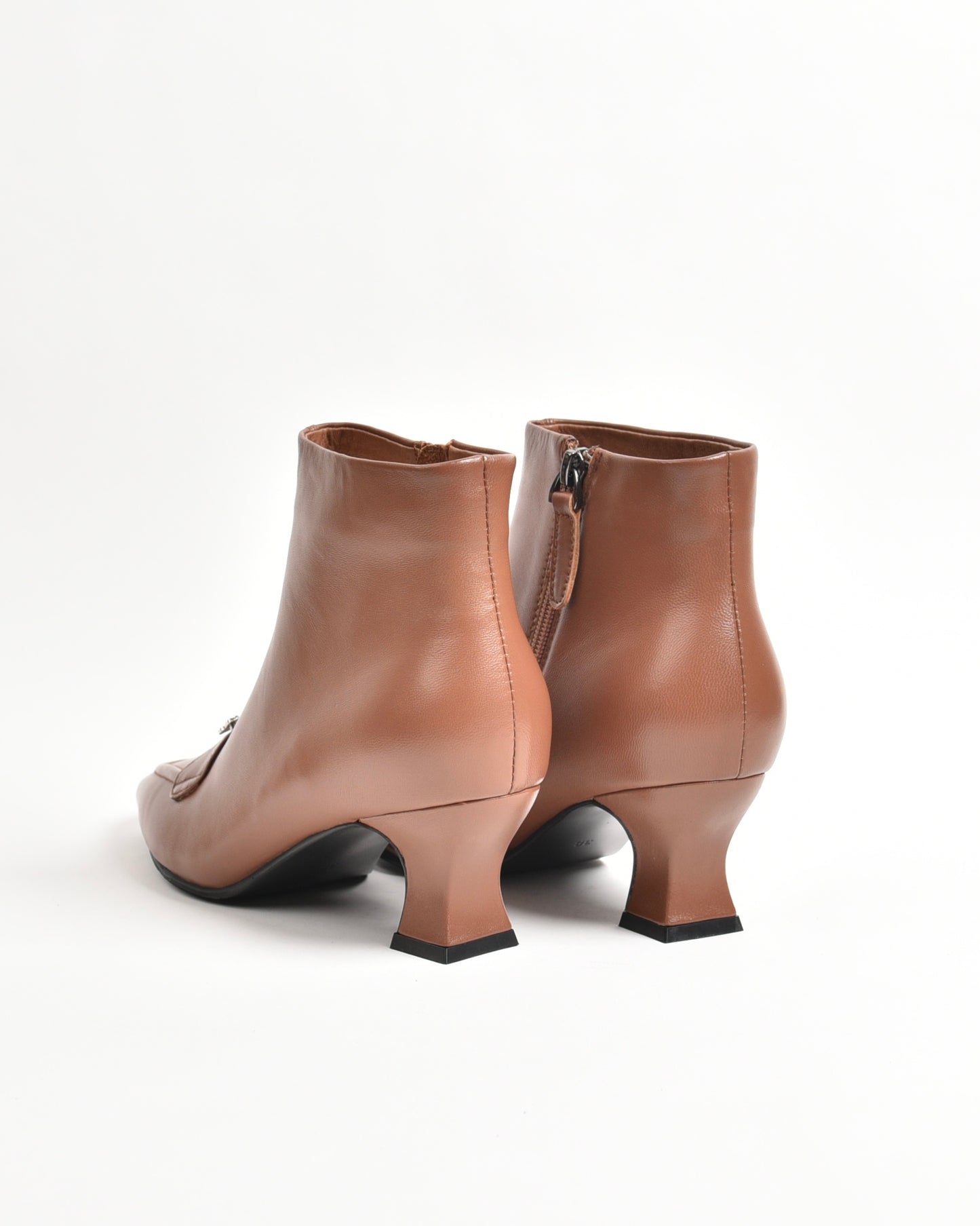 Shalapi mid ankle boots for women in camel