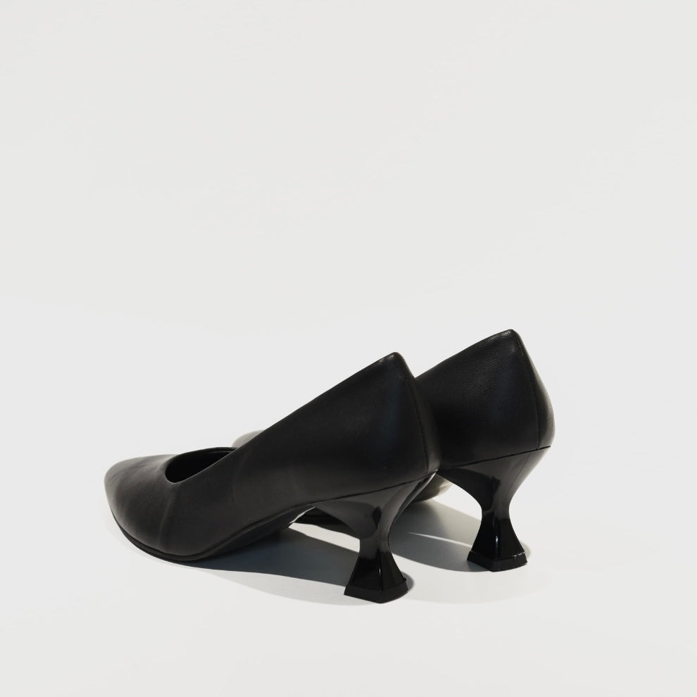 DFC Relax 100% Genuine Leather Greek Shoes in Black for Women