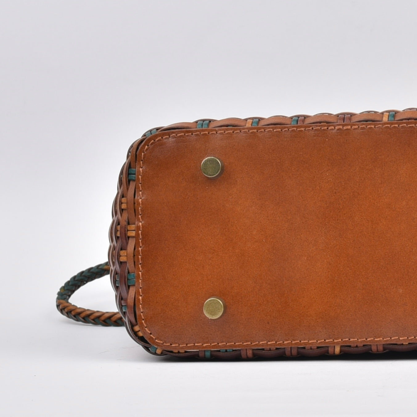 Genuine leather handbags for women in camel