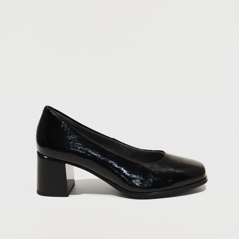 Pitillos 100% Genuine Leather Spanish Shoes in Black