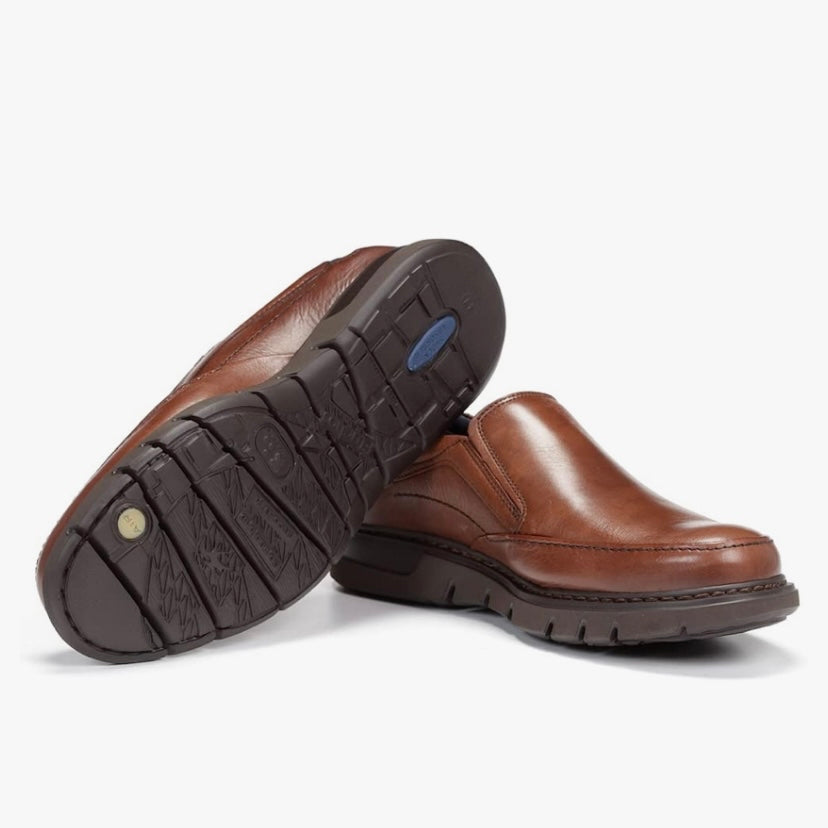 Fluchos Spanish loafers for men in Camel
