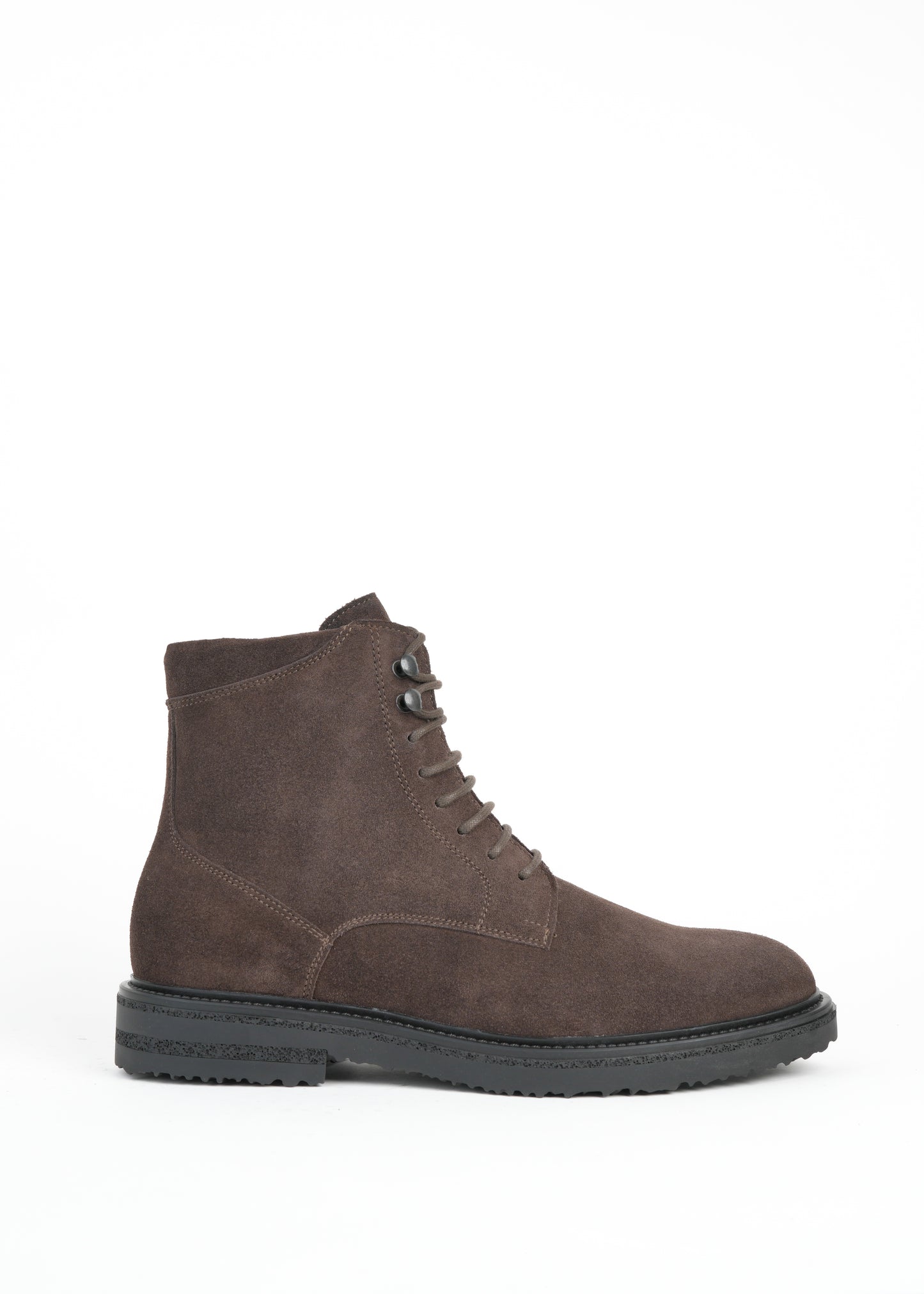 Shalapi boots in suede leather for men in brown