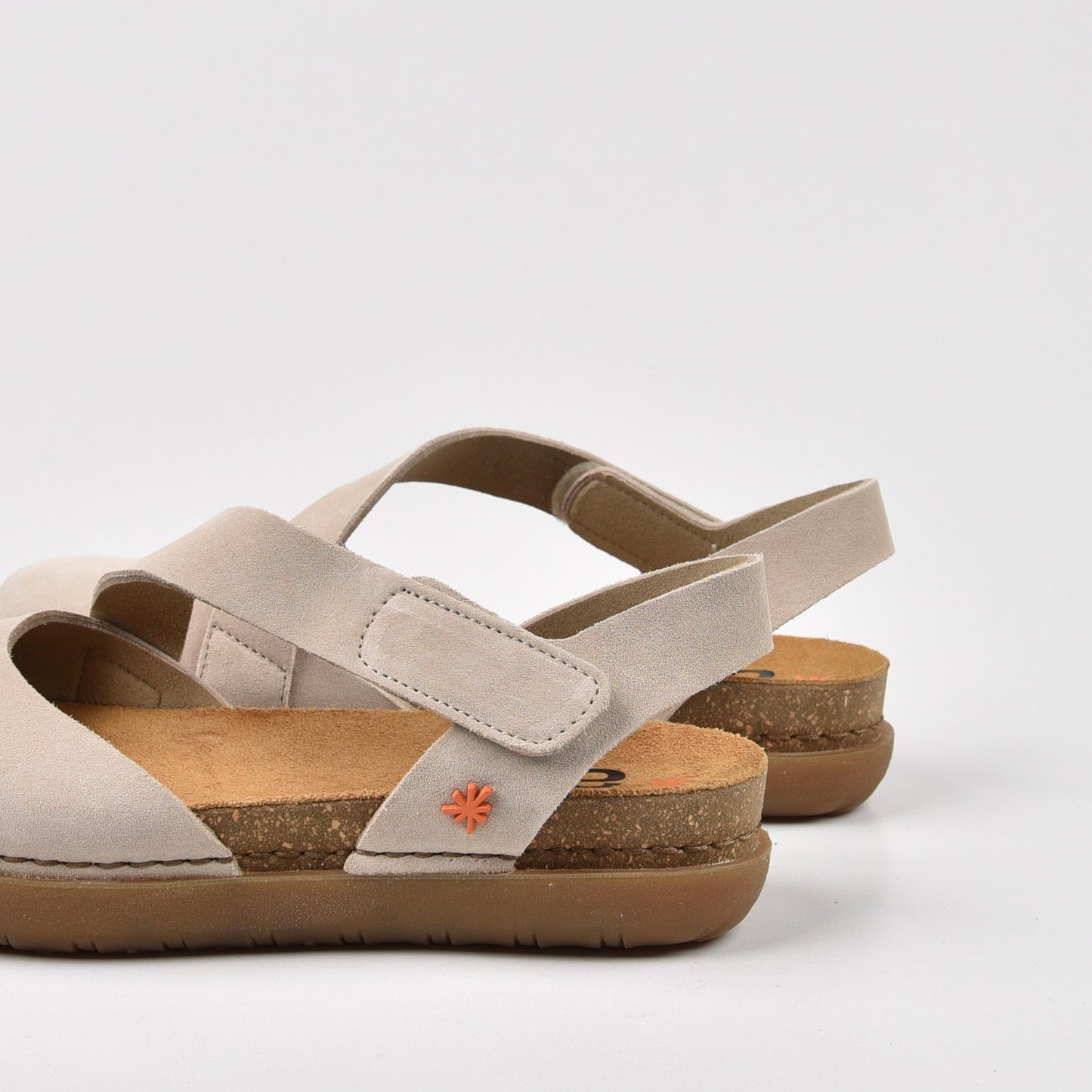 Art Spanish Strap Sandal for Women in Silk Cream.
