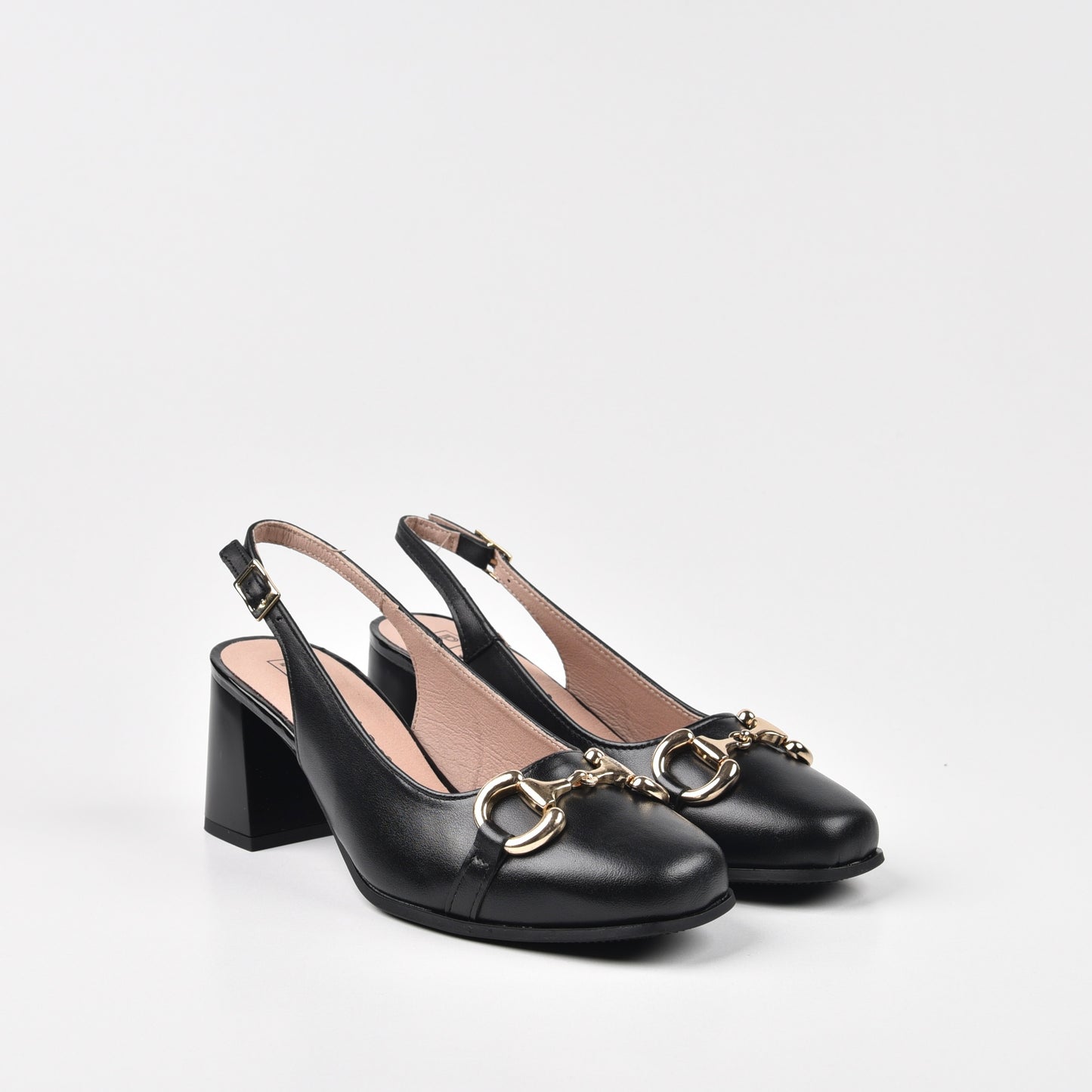 Pitillos Spanish High Heel Sandal for Women in Black.