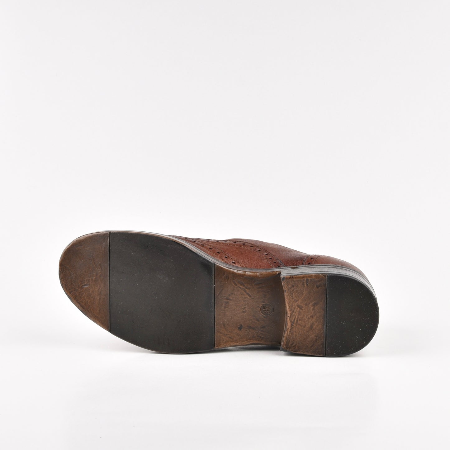 Kebo Italian 100% Genuine Leather oxford shoes for women in camel
