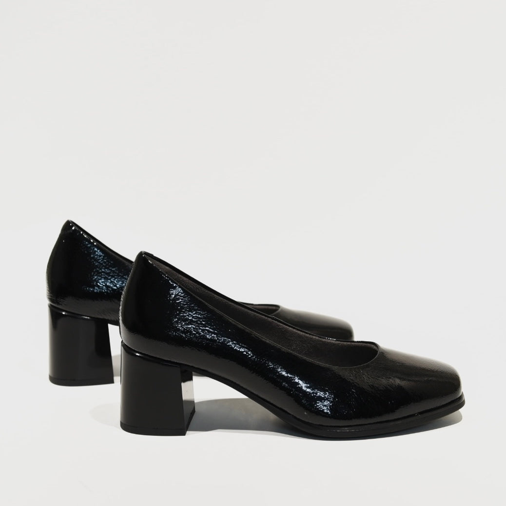 Pitillos 100% Genuine Leather Spanish Shoes in Black