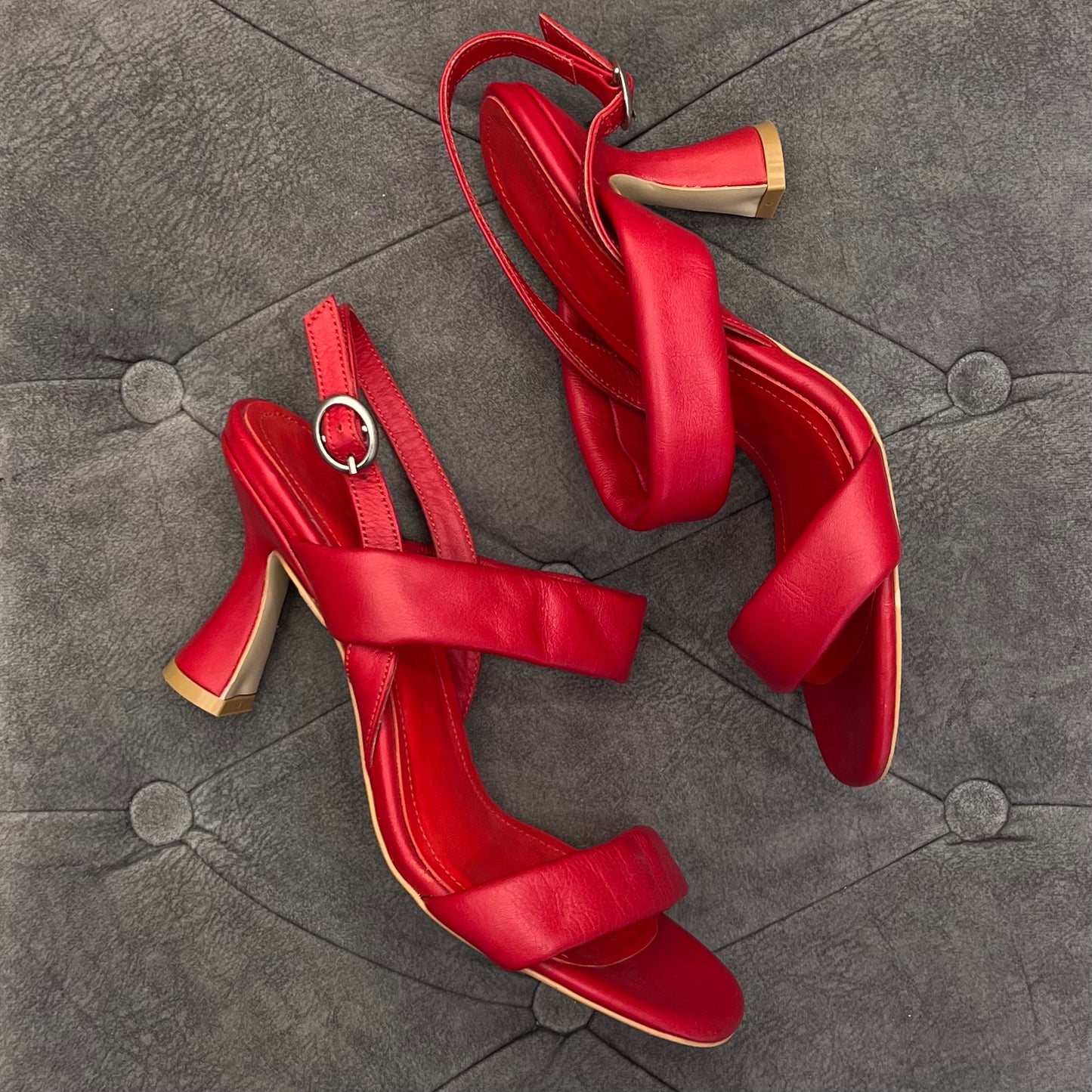 Havana Turkish sandals for women in red