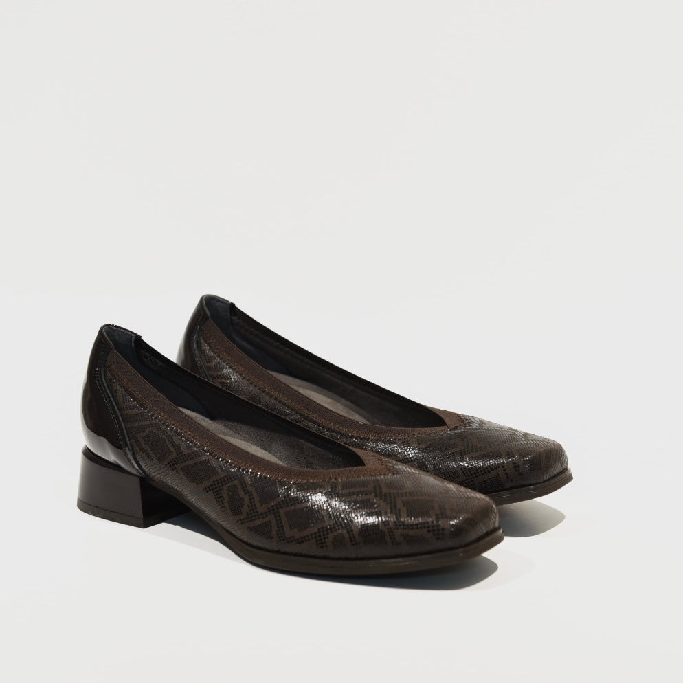 Pitillos 100% Genuine Leather Spanish Shoes in Brown