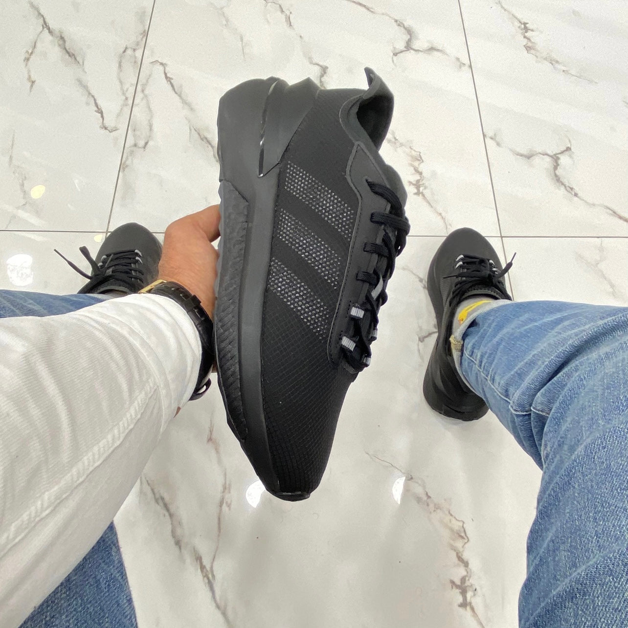 Adidas sneakers for men (HP5982)in black and black