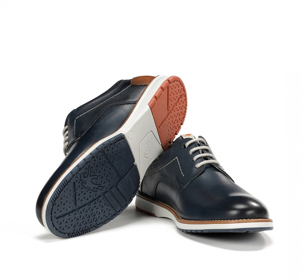 Fluchos Spanish shoes for men in navy blue F1978