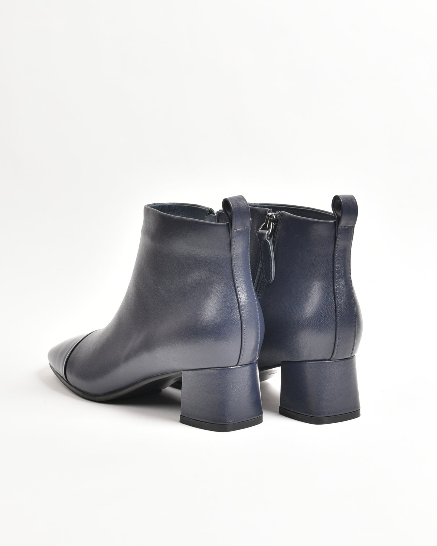 Shalapi mid ankle boots for women blue