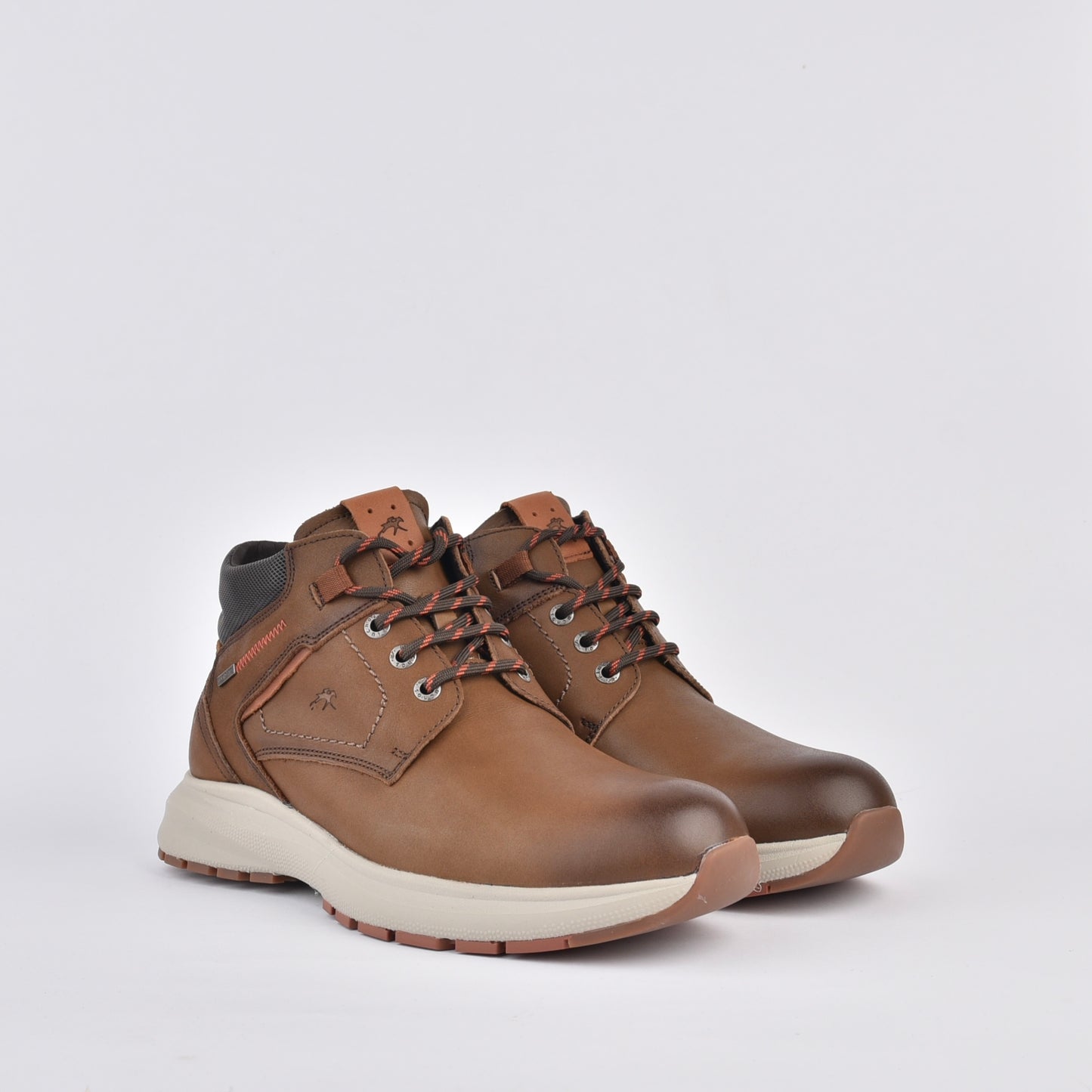 Fluchos Spanish boots for men nubuck camel