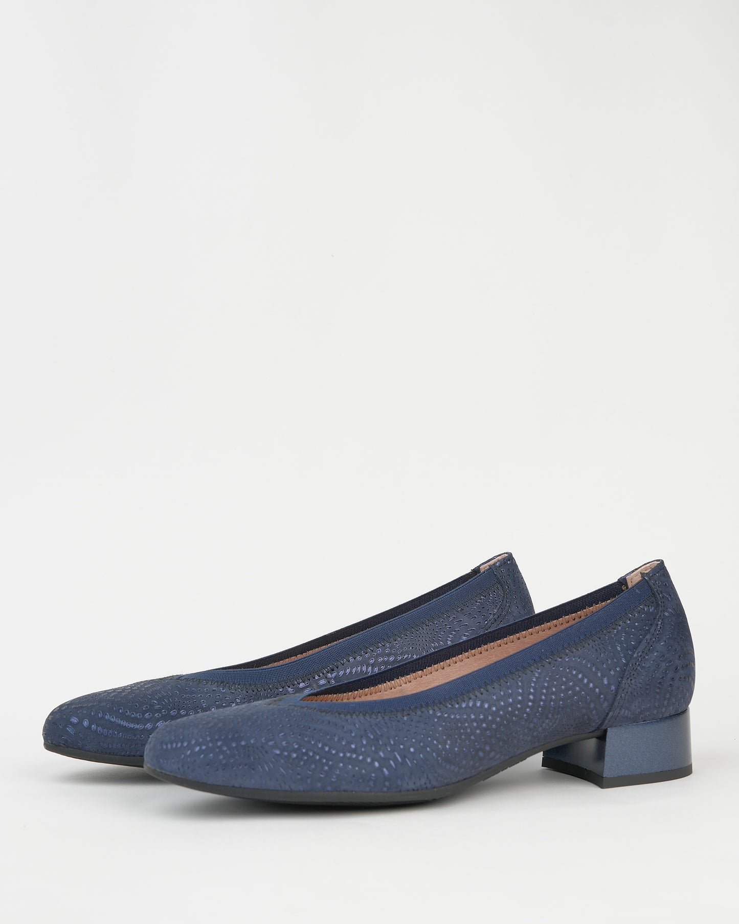 Pitillos spanish low low shoes for women in navy blue