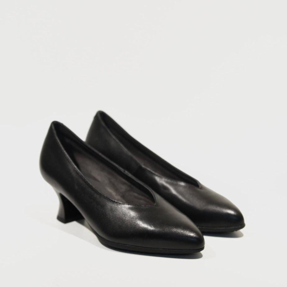 Pitillos 100% Genuine Leather Spanish Shoes in Black