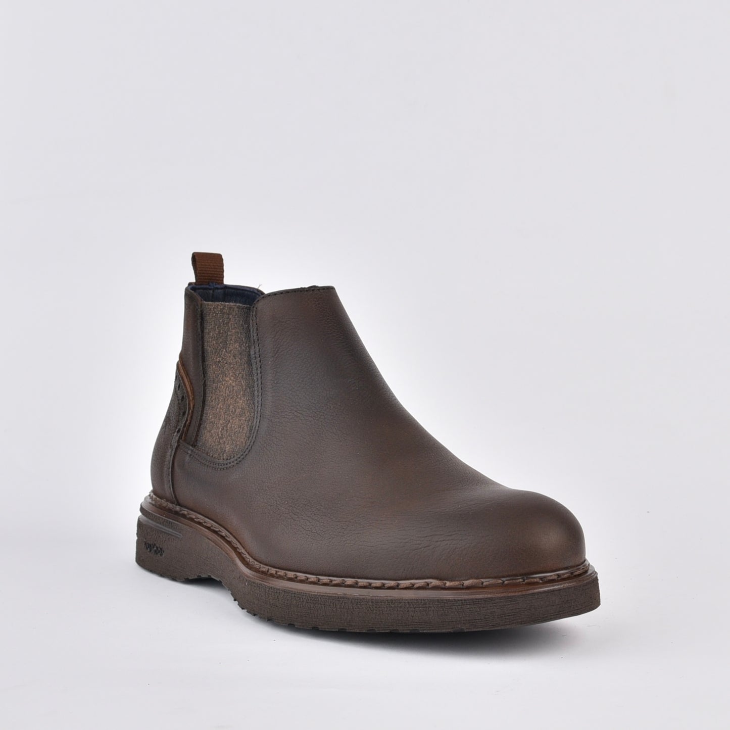 Fluchos Spanish Chelsea boots for men in brown