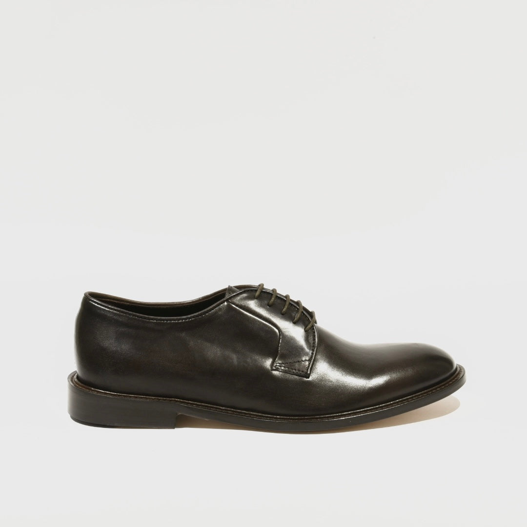 Italian Leather Dress Shoes for Men in Black