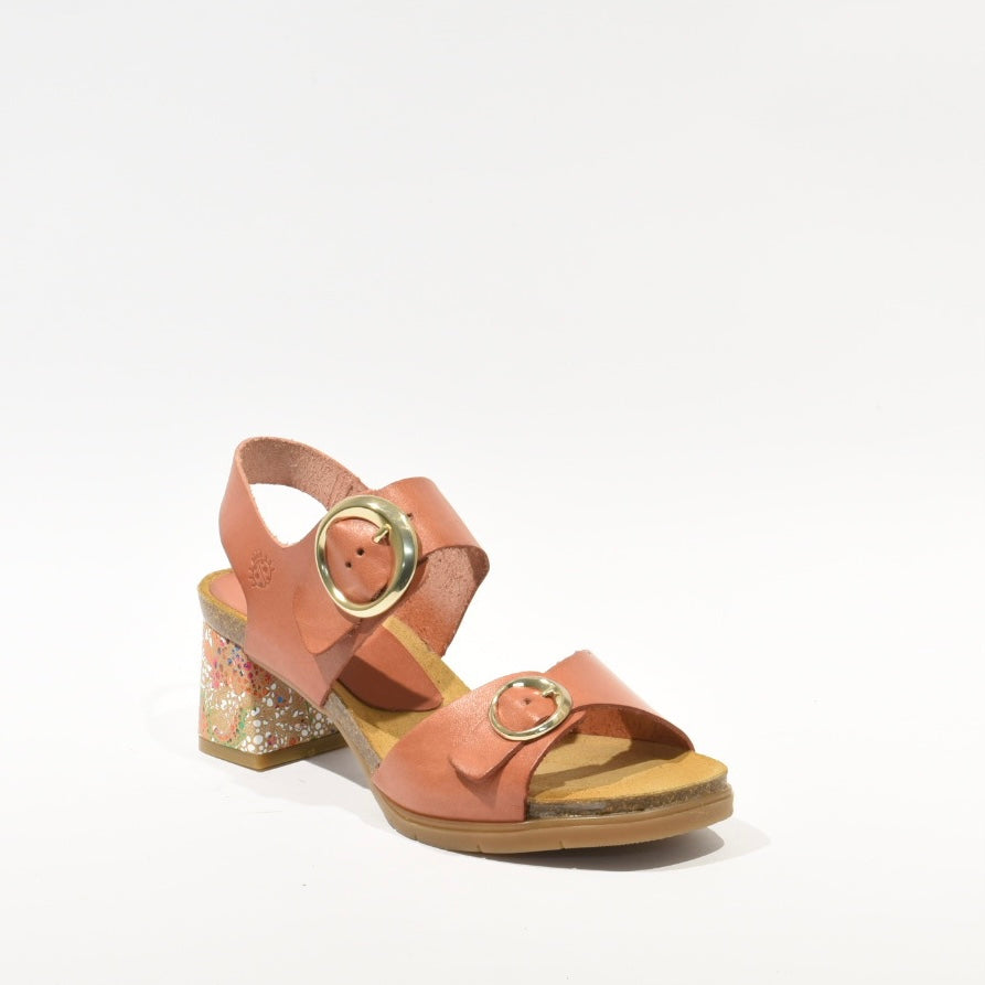 Spanish 100% Genuine Leather Sandal for Women in Soft Rose
