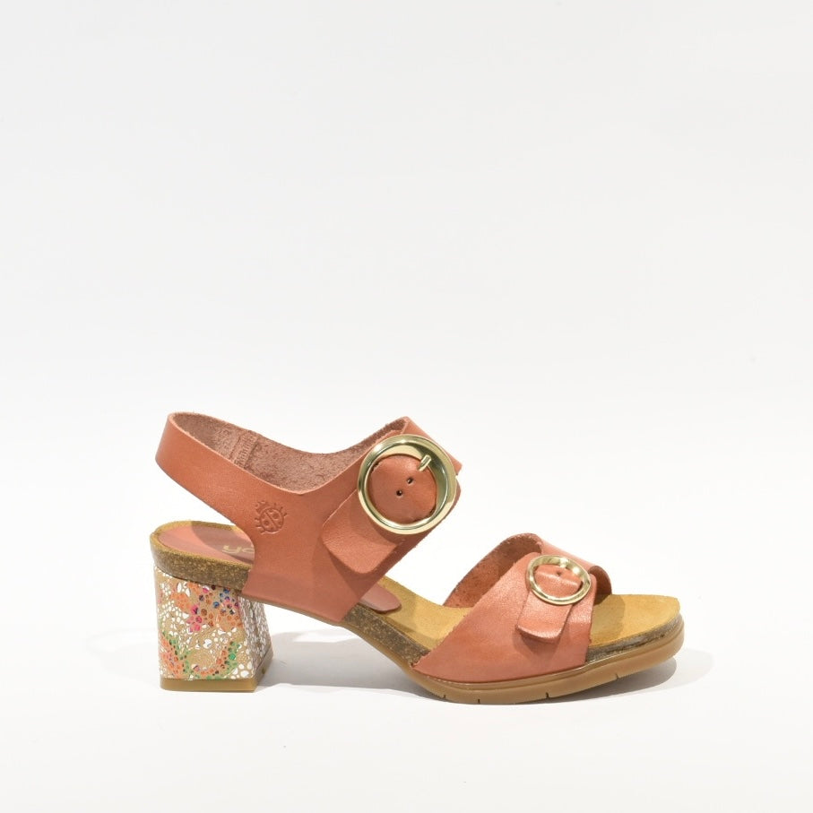 Spanish 100% Genuine Leather Sandal for Women in Soft Rose