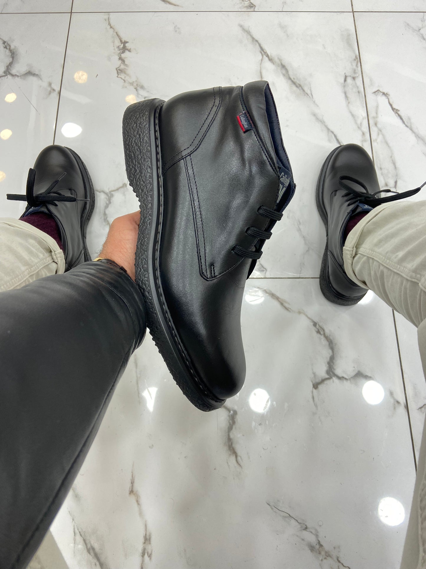 Callaghan Spanish Ankle Boots for men in black