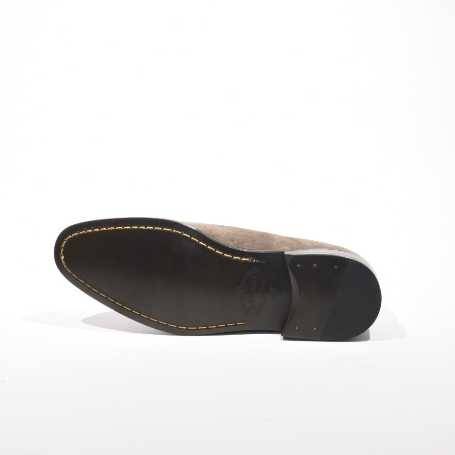 Aronay Turkish Classic shoes shoes for men in suede gray