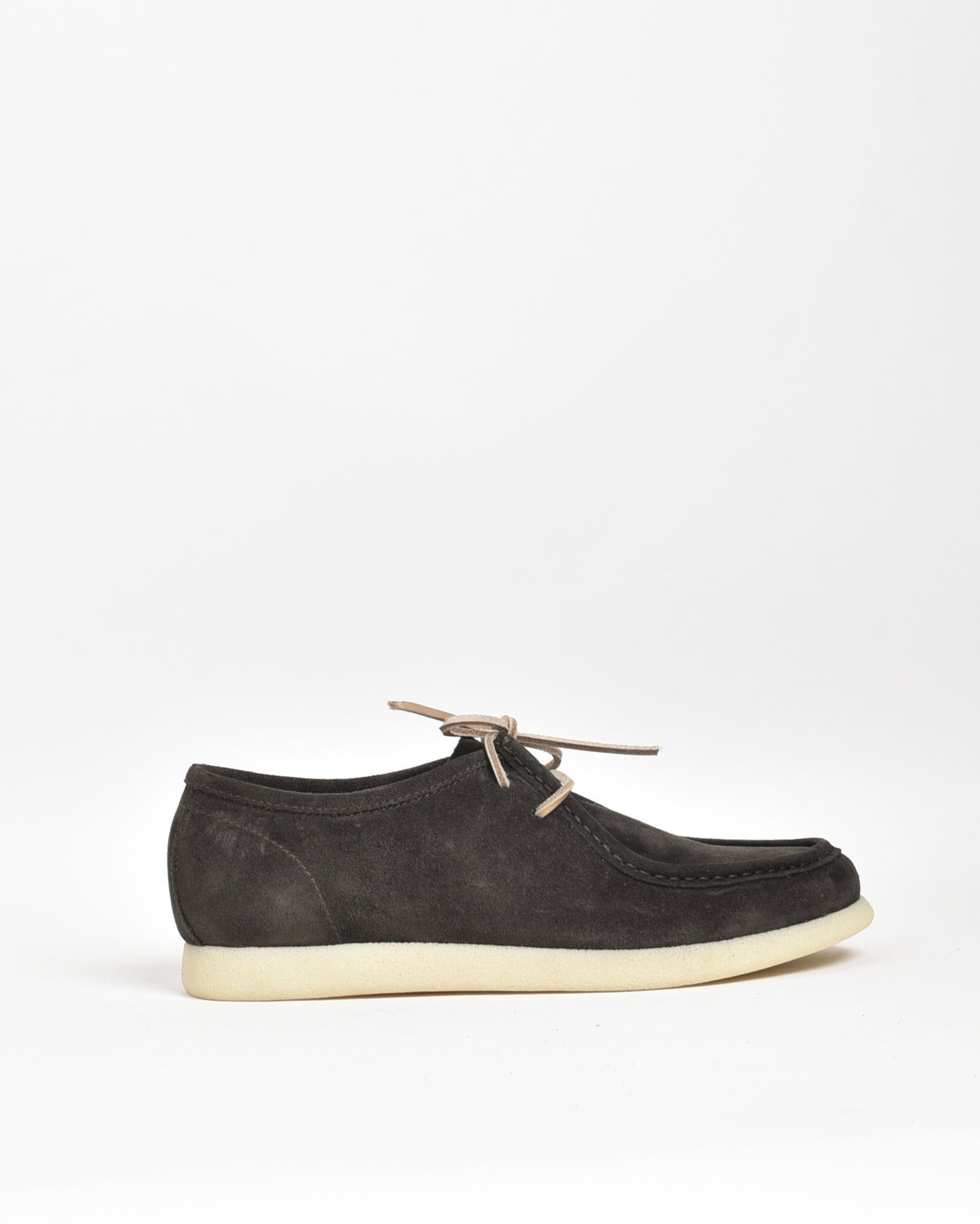 SHALAPI Italian loafers for men in suede brown