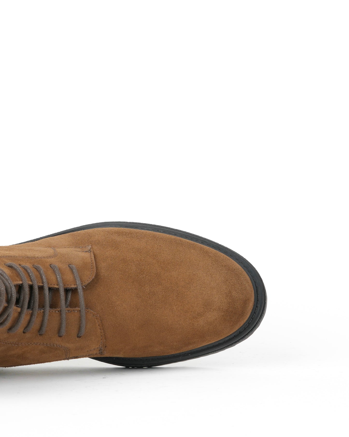 Shalapi boots in suede leather for men in camel