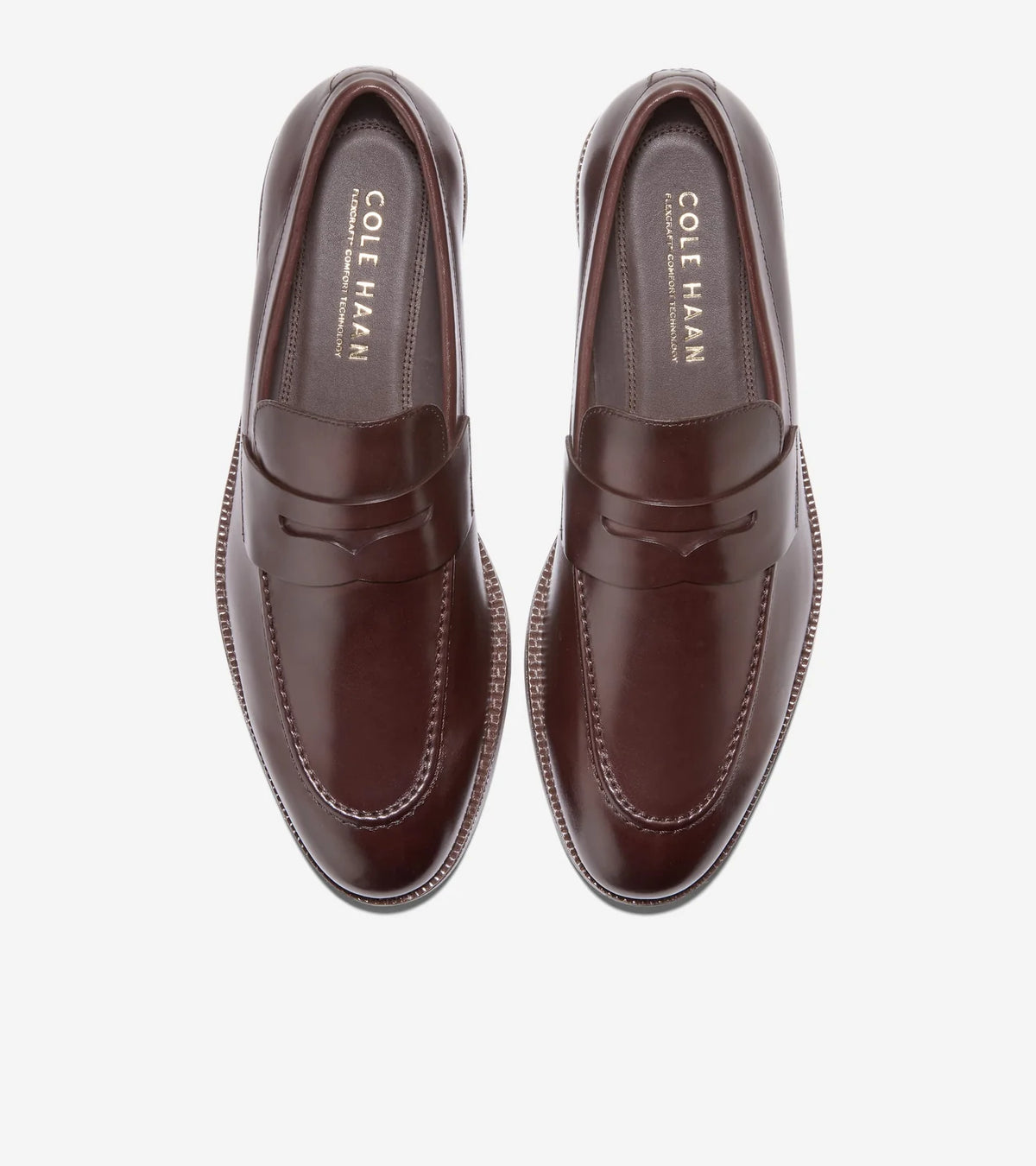 COLE HAAN C41475 penny loafers for men in brown