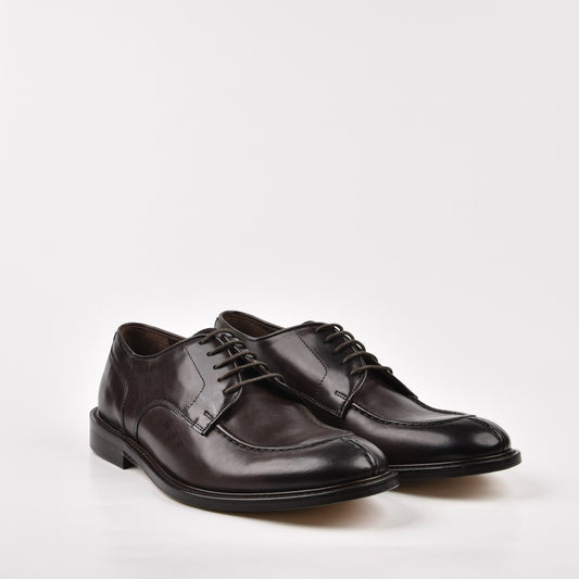 Shalapi Italian Shoes for Men in Dark brown