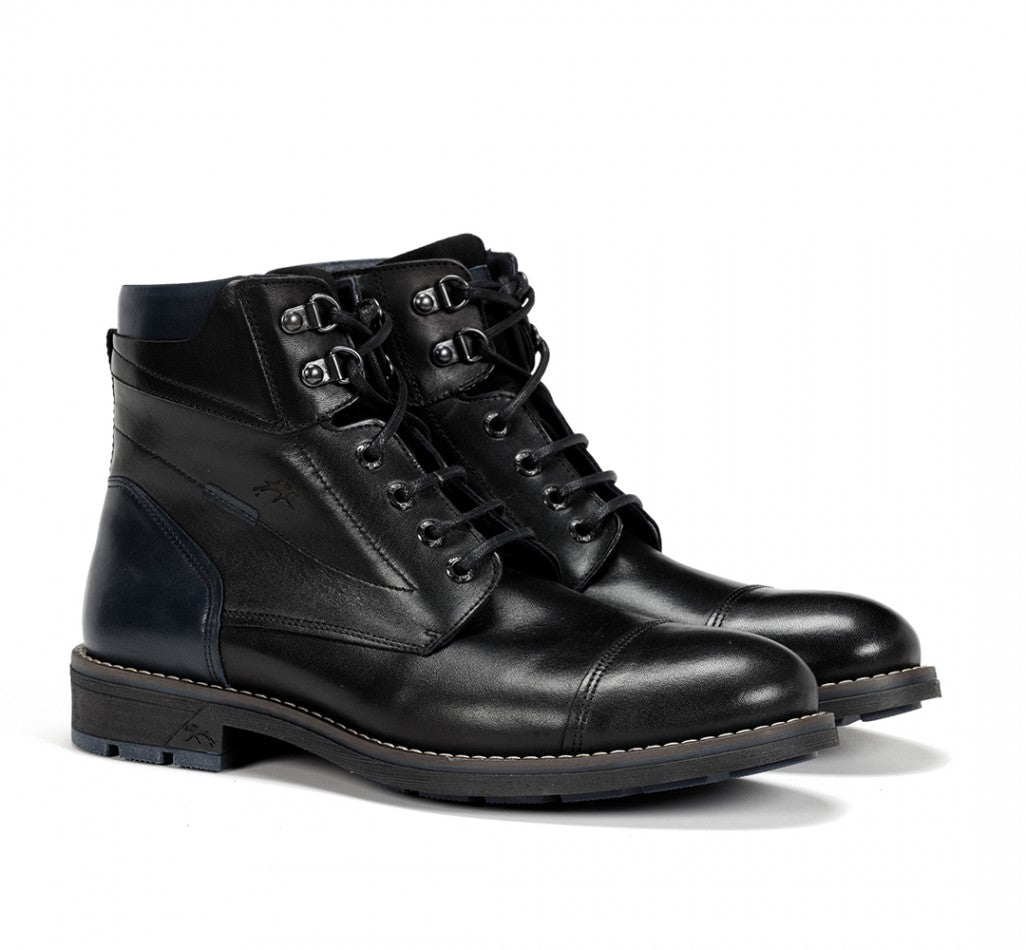 Fluchos Spanish boots for men in black