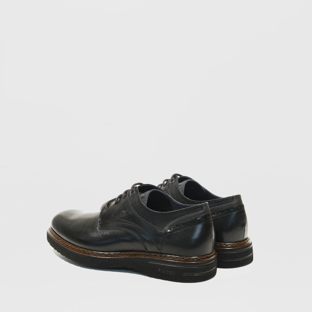 Fluchoes Spanish shoes for men in black