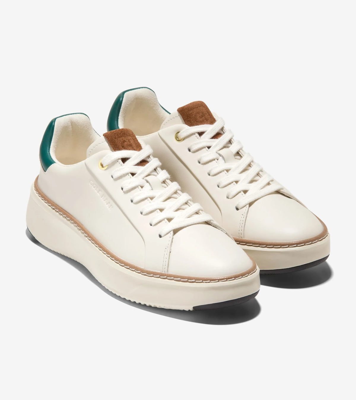COLE HAAN W33831 sneakers for women in Of-white and green