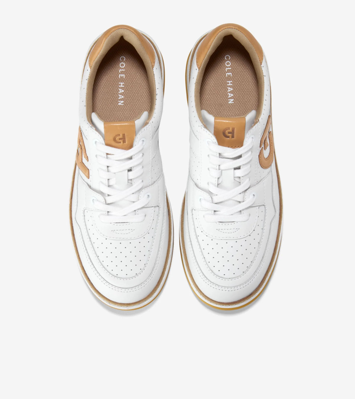 COLE HAAN W33199 sneakers for women in White and camel