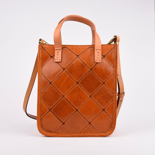 Shalapi Guinean leather handBags for women in Camel