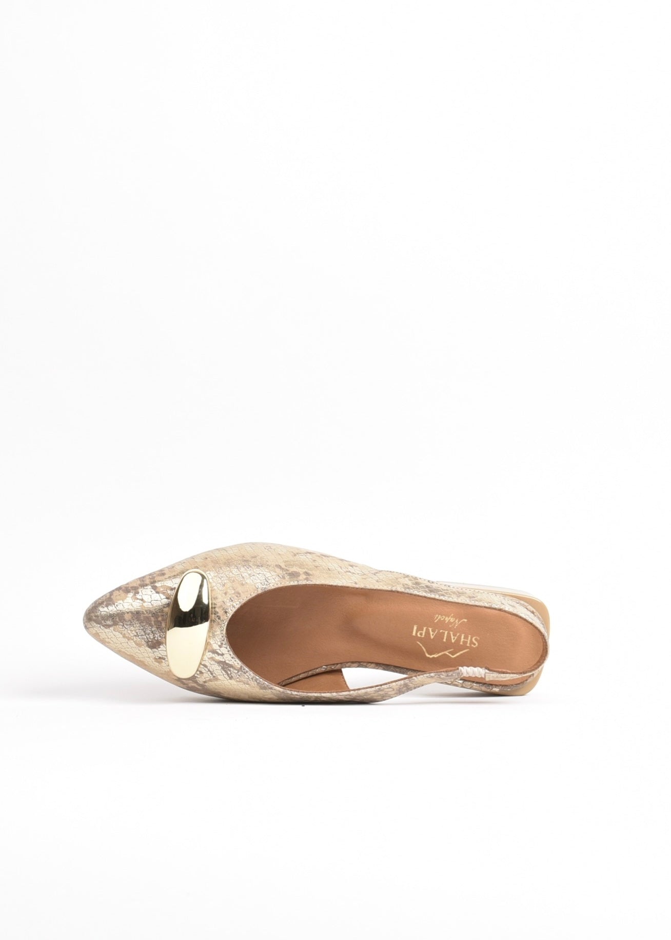 SHALAPI NAPOLI sandel for women in gold