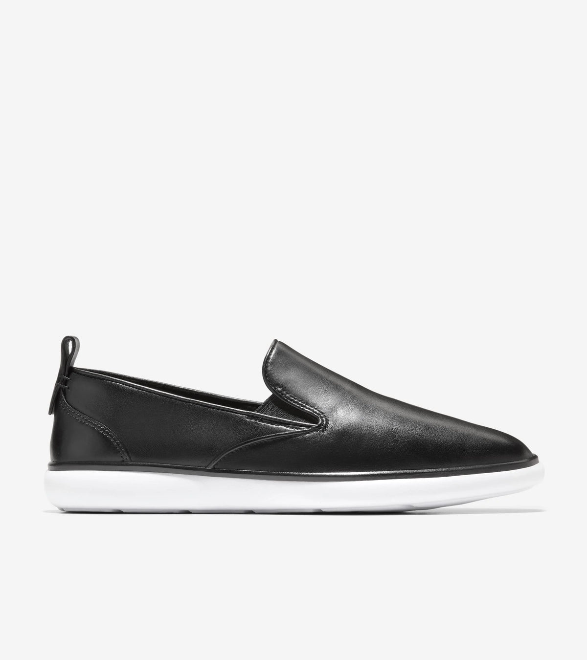 COLE HAAN W34376 loafers for women in black and white