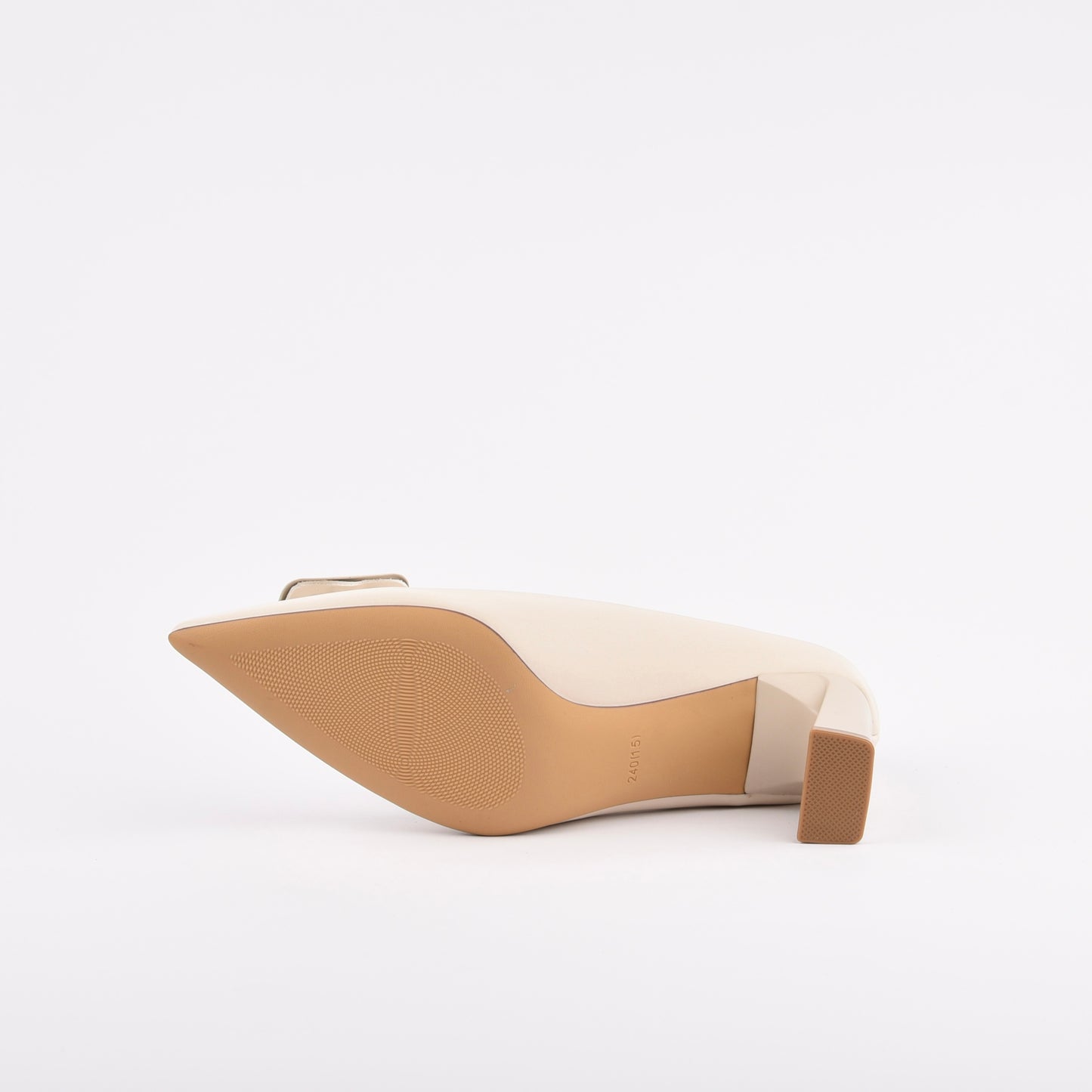 Shalapi Mid Heel Shoes for women in beige