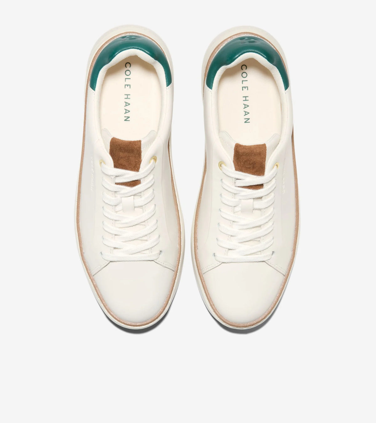 COLE HAAN W33831 sneakers for women in Of-white and green