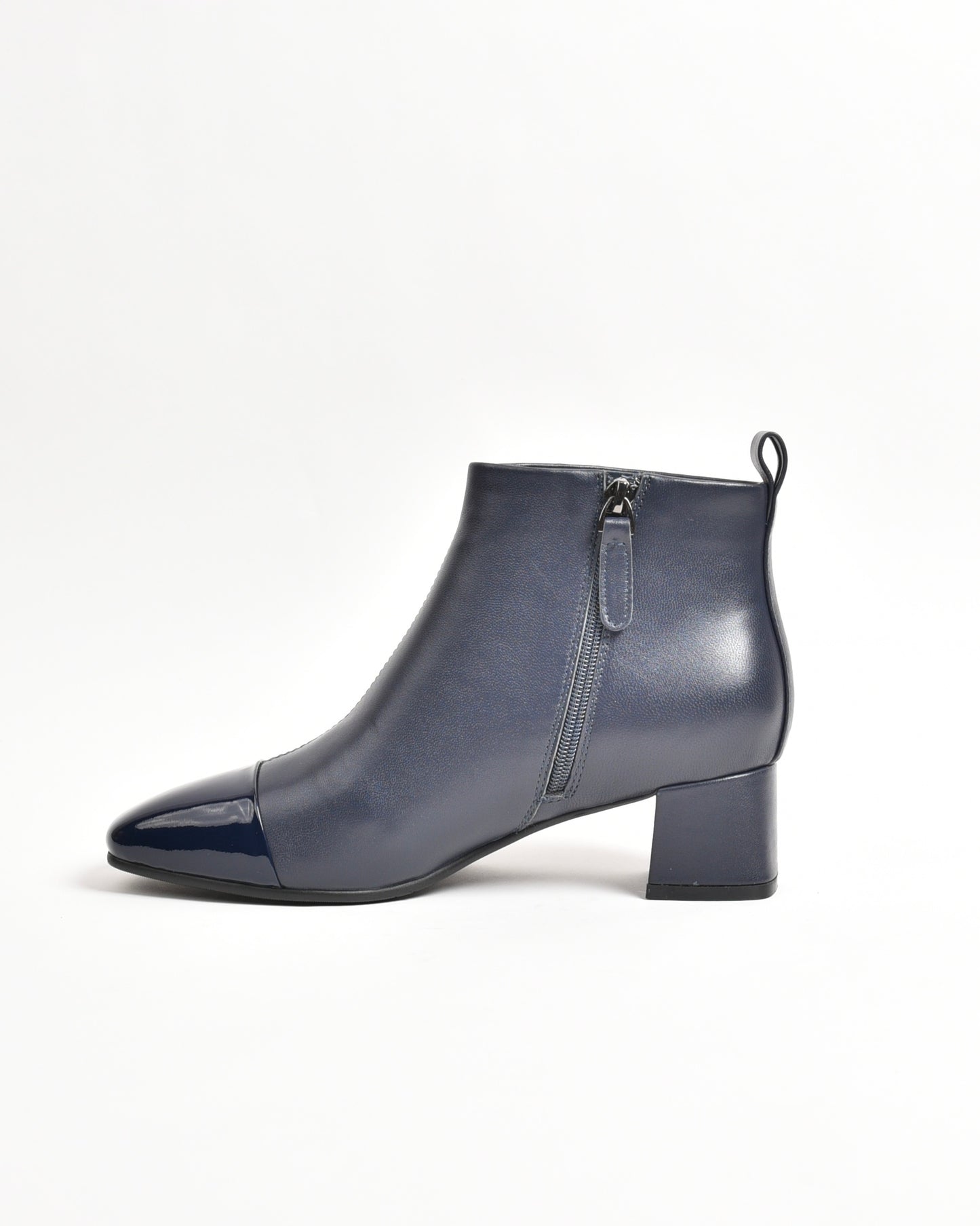 Shalapi mid ankle boots for women blue