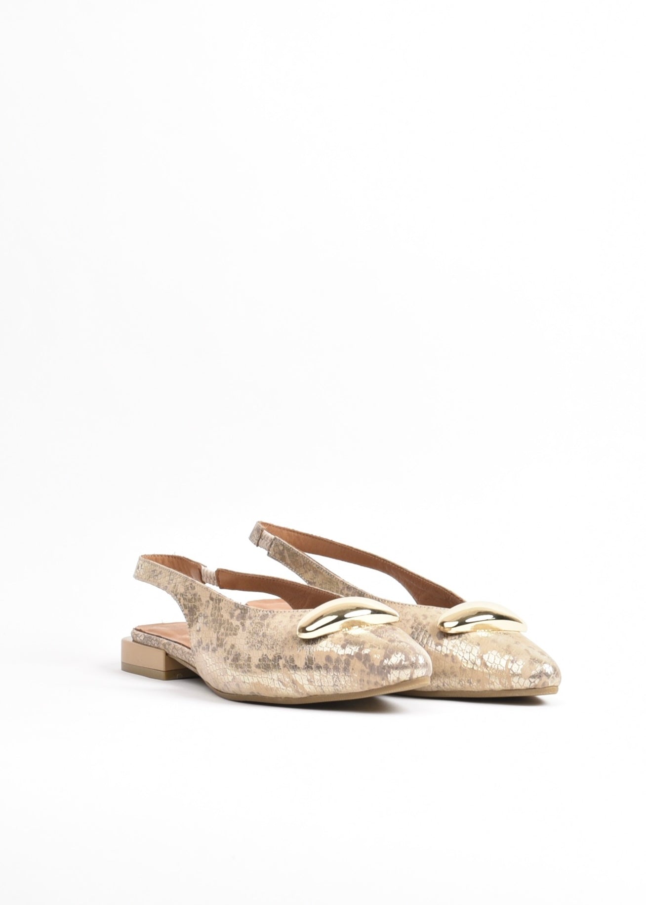 SHALAPI NAPOLI sandel for women in gold