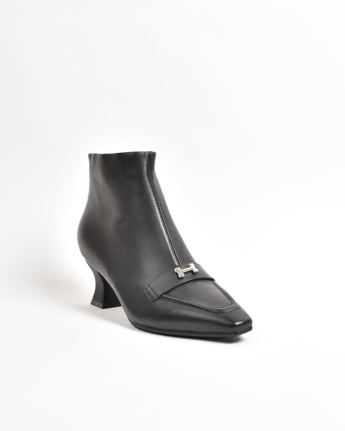 Shalapi mid ankle boots for women in black