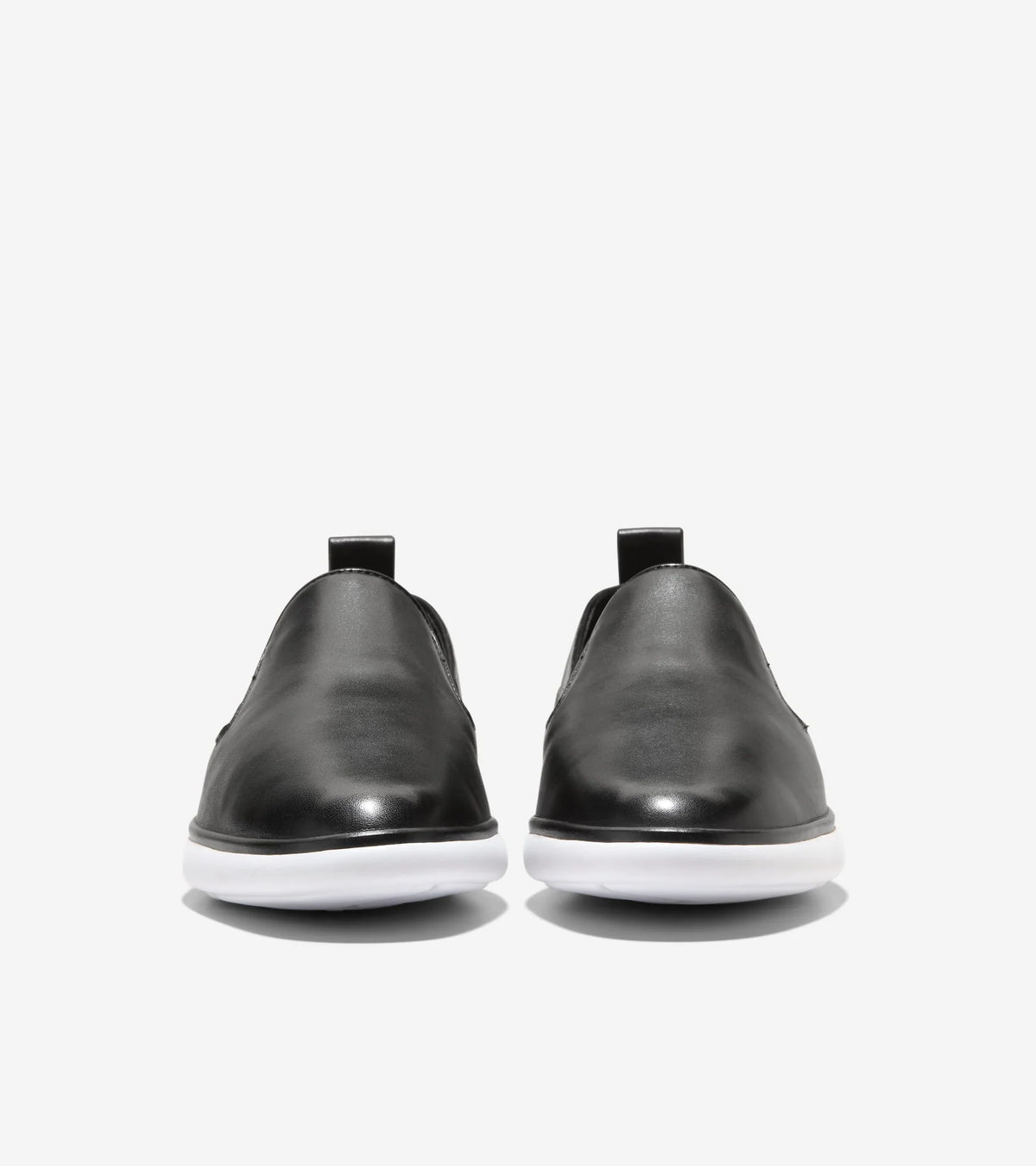 COLE HAAN W34376 loafers for women in black and white