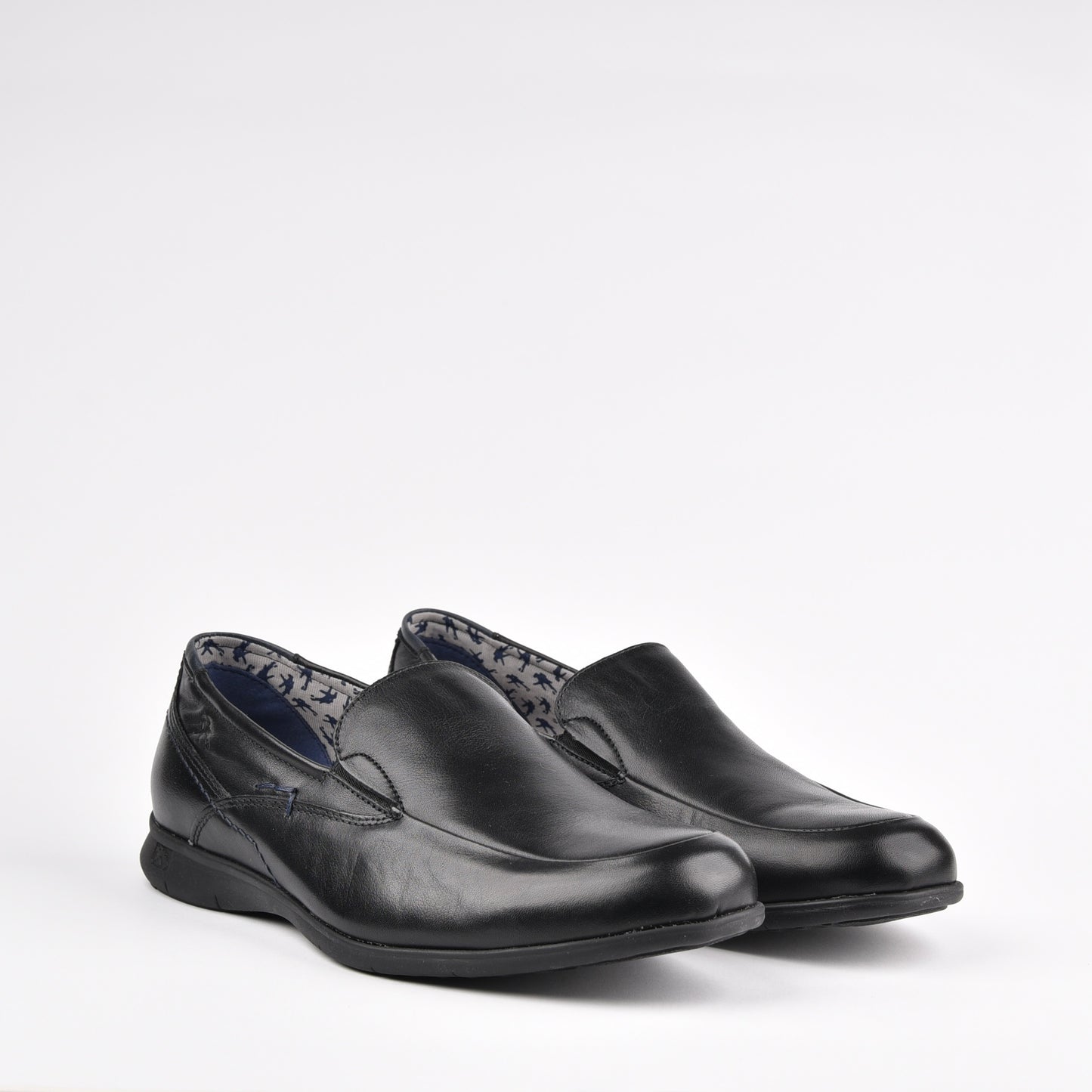 Fluchos Spanish loafers for men in Black