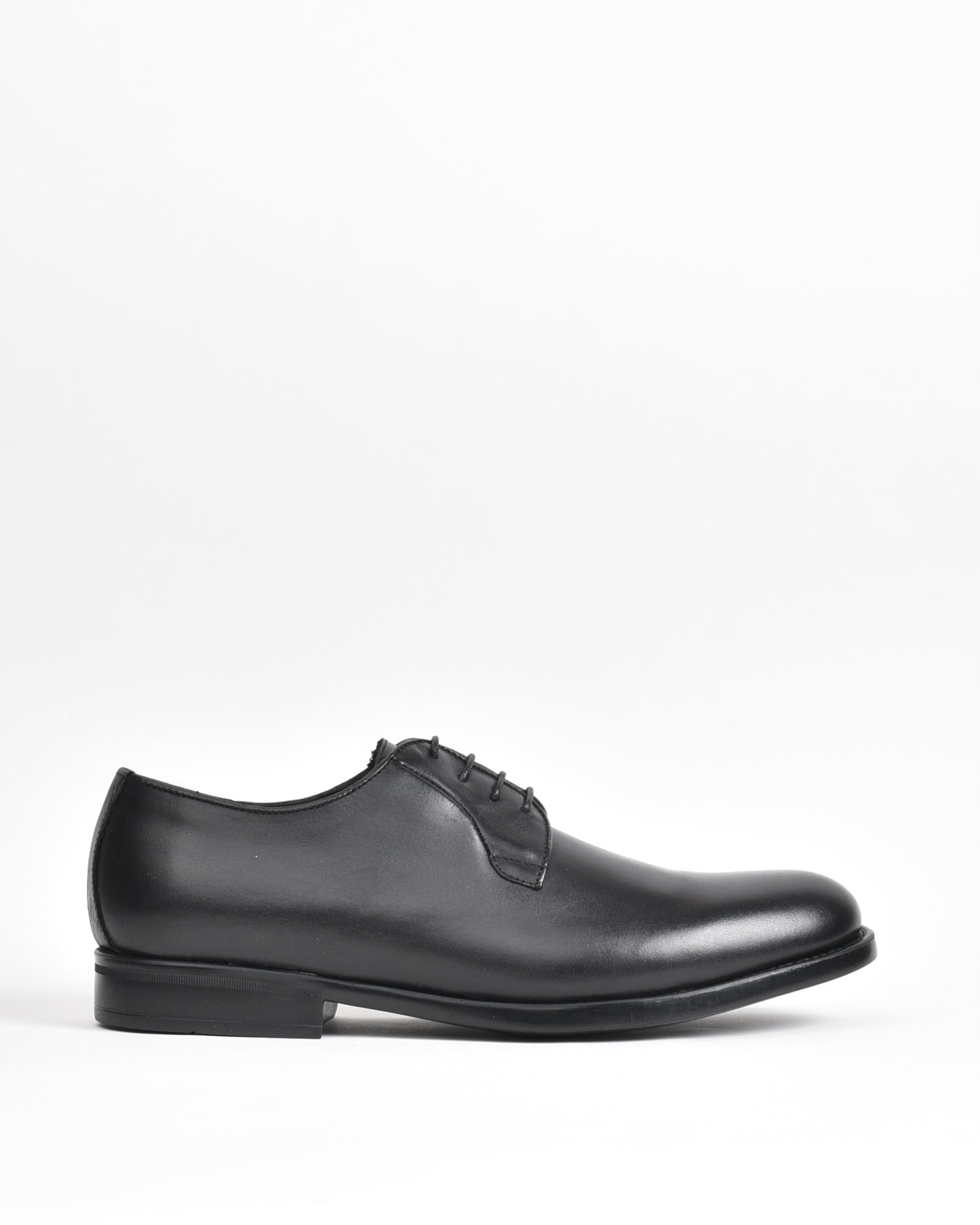 SHALAPI NAPOLI italian derpy shoes for men in black