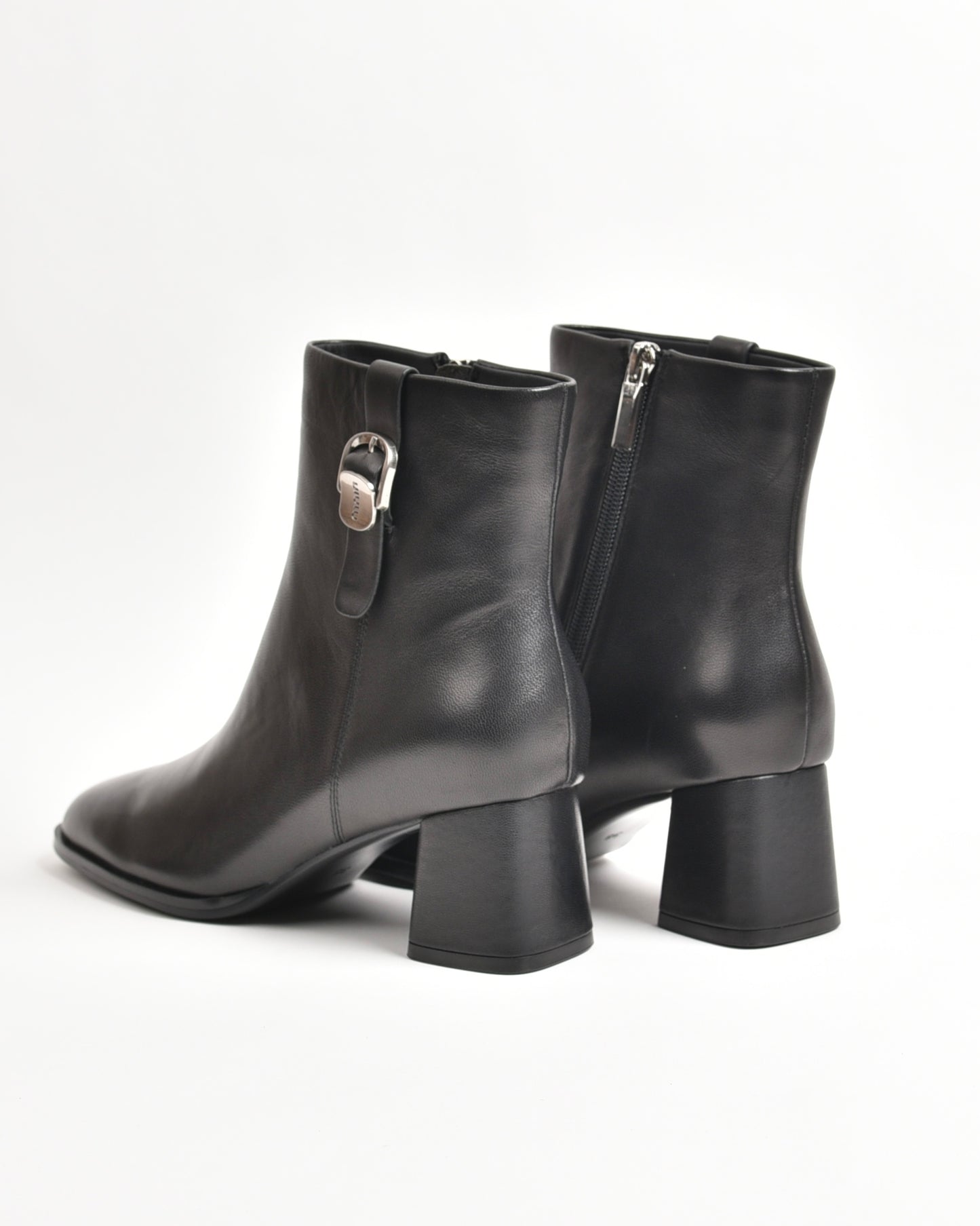 Shalapi mid ankle boots for women in black