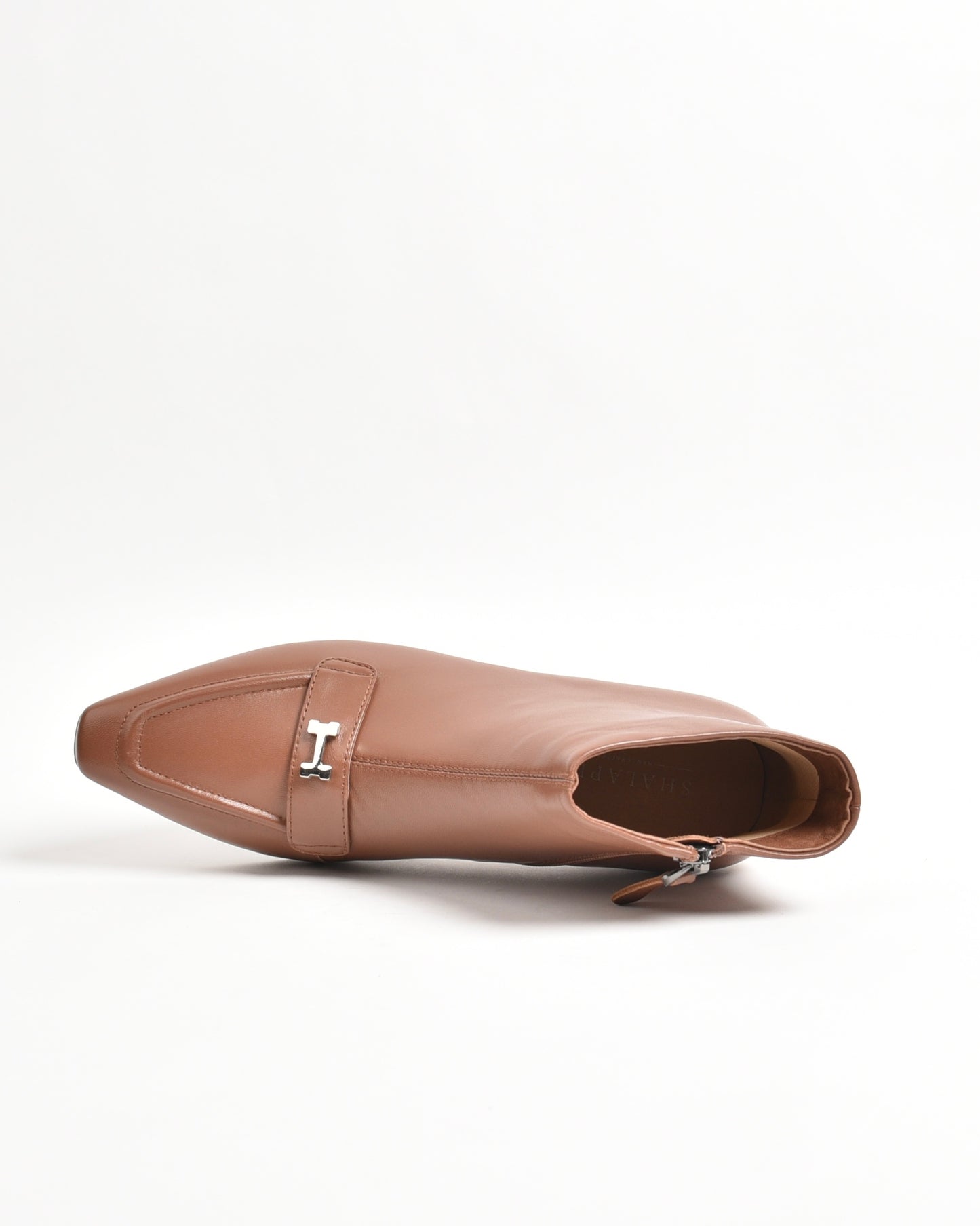 Shalapi mid ankle boots for women in camel