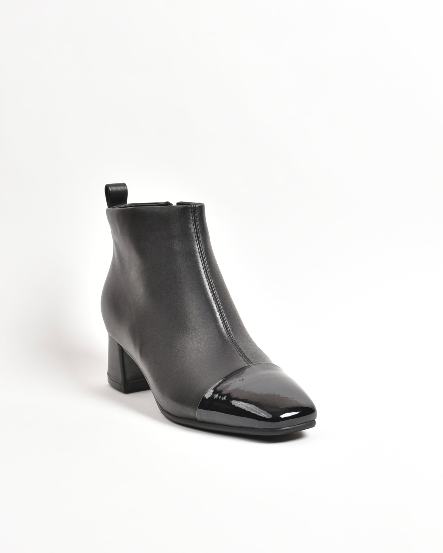 Shalapi mid ankle boots for women in black