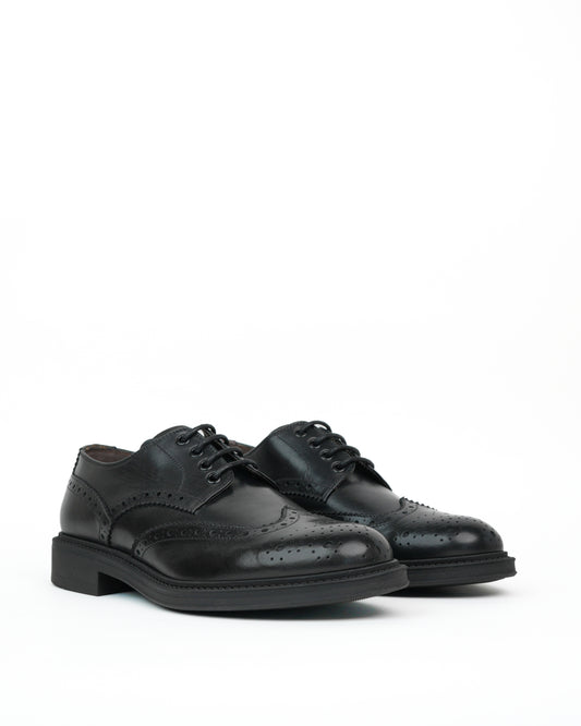 Oxford Italian shoes for men in black
