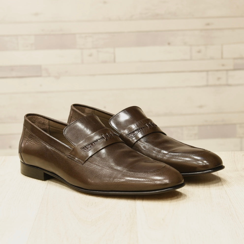 Cabani Turkish classic loafers for men in brown